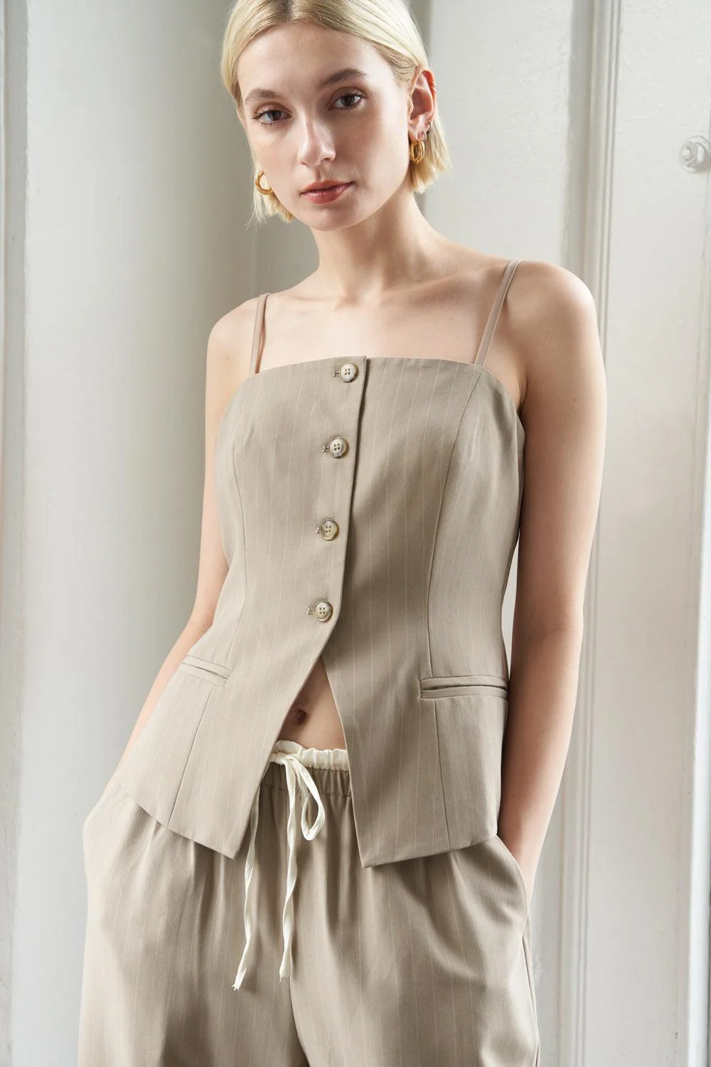 Fine Day in the Life Woven Top Trendy