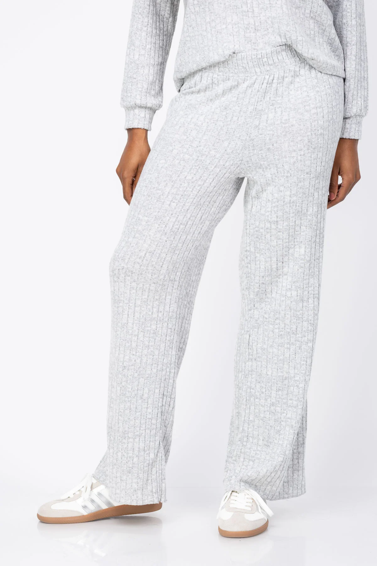 Eco-Friendly Dylan Emma Rib Pant in Heather Responsible