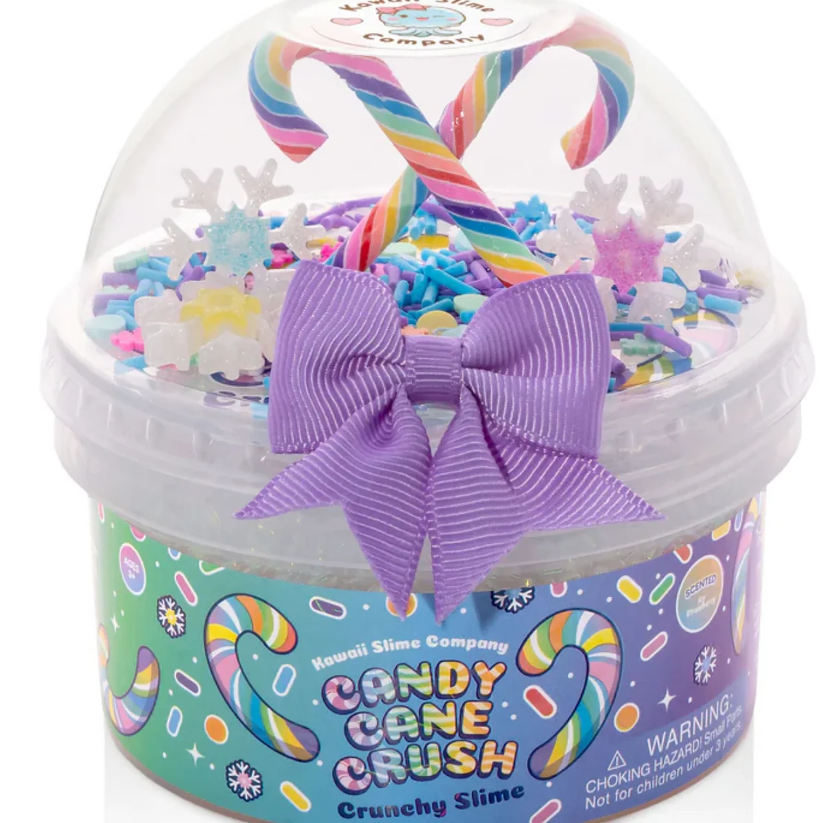 Proven Candy Cane Crush Crunchy Slime Premium