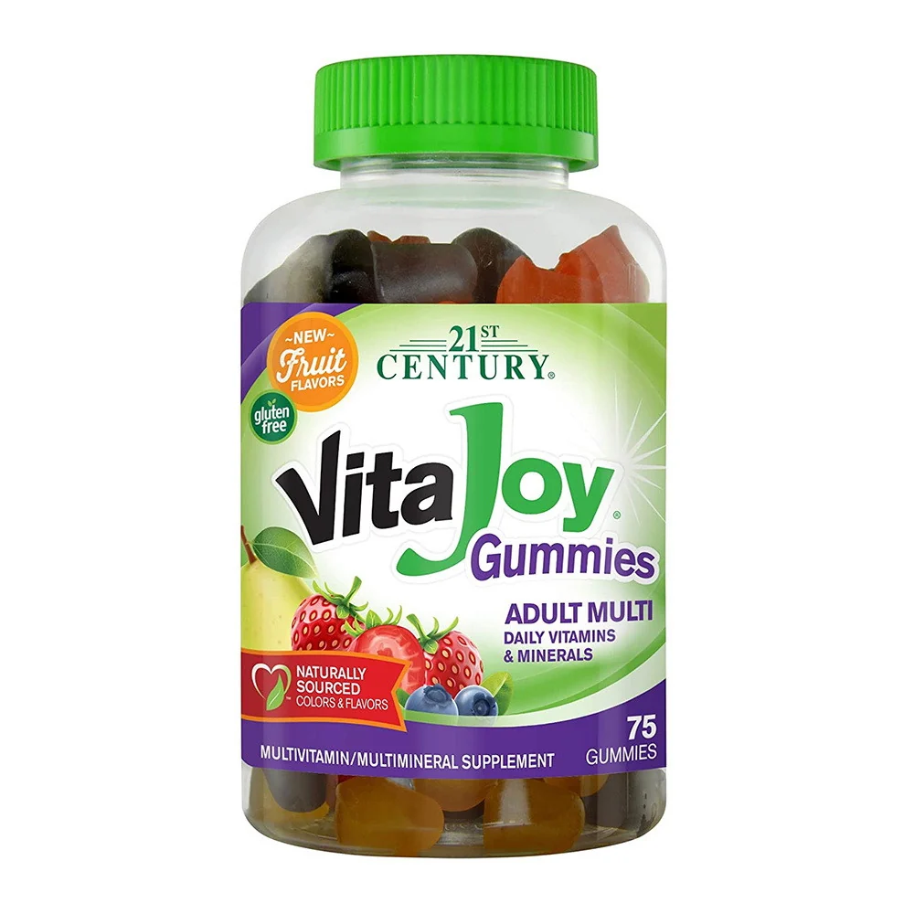 Versatile 21St Century Vitajoy Adult Multivitamin Daily Vitamins And Minerals Gummies - 75 Ea Traditional