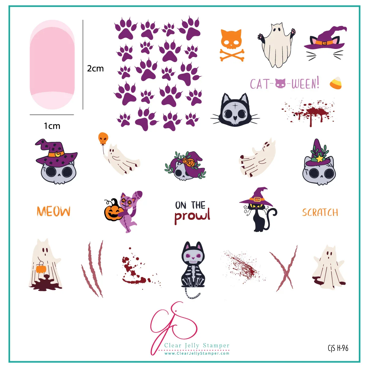 Next-Generation Cat-O-Ween CjS H-96 - CJS Medium Stamping Plate Pure