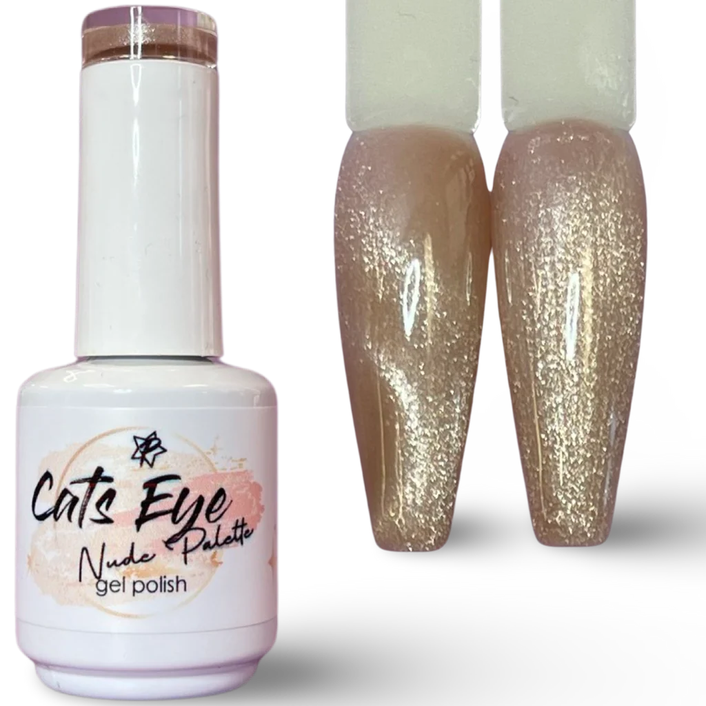 Traditional Bronze Cats Eye Gel Polish Luxury