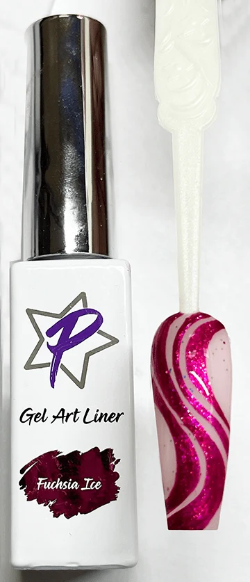 Safe Fuchsia Ice Gel Art Liner Fashionable