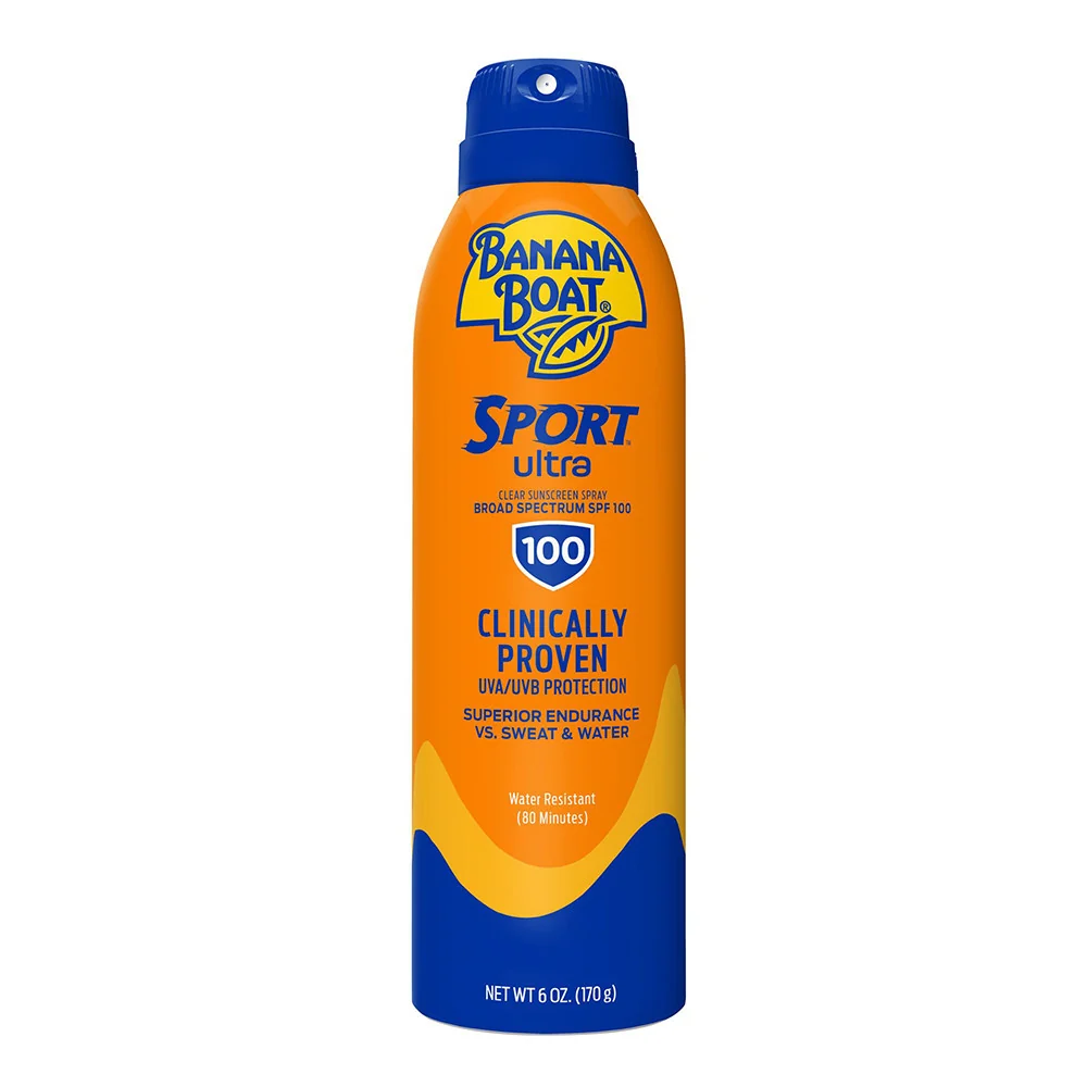 Efficient Banana Boat Ultra Sport Clear Sunscreen Spray SPF 100 6 Oz Next-Generation