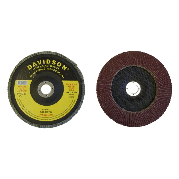 Certified 7 Flapper Flap Sanding Wheel Disc 40 Grit Classic