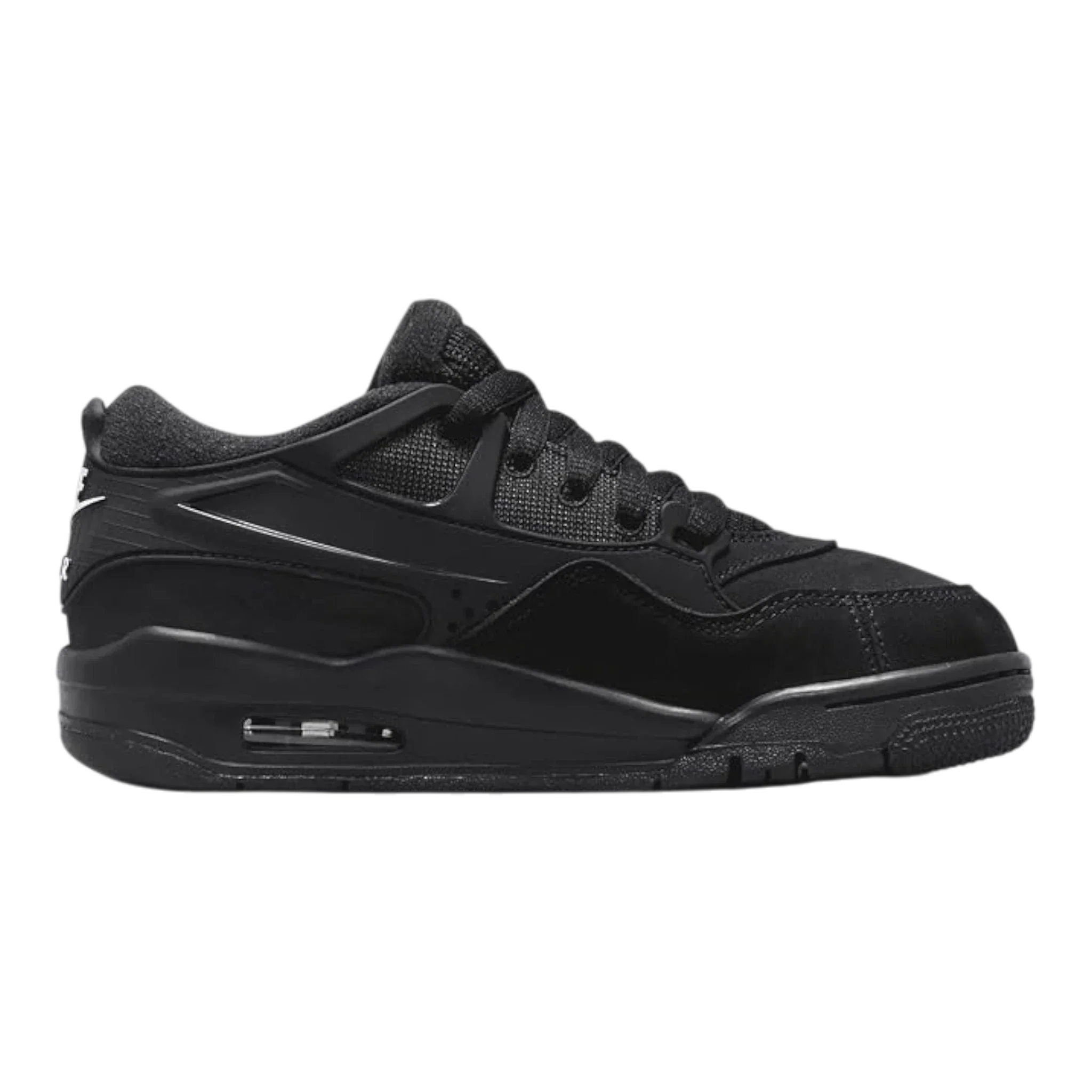 Original Design Nike Air Jordan 4 RM Big Kids' GS Sneakers — Black Cat Mid-Top Prestigious