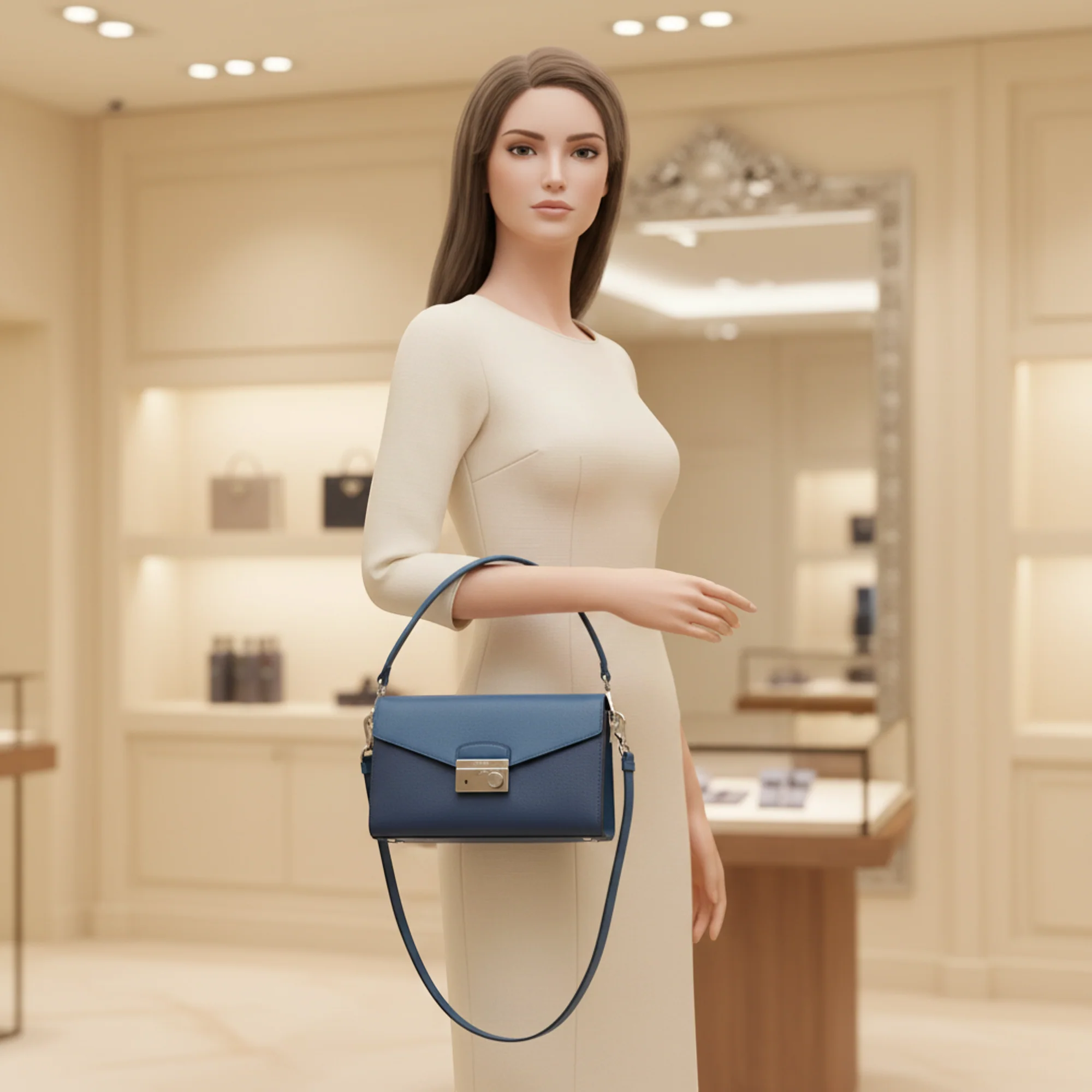 Classic Prada Saffiano · Leather Shoulder Bag Lightweight