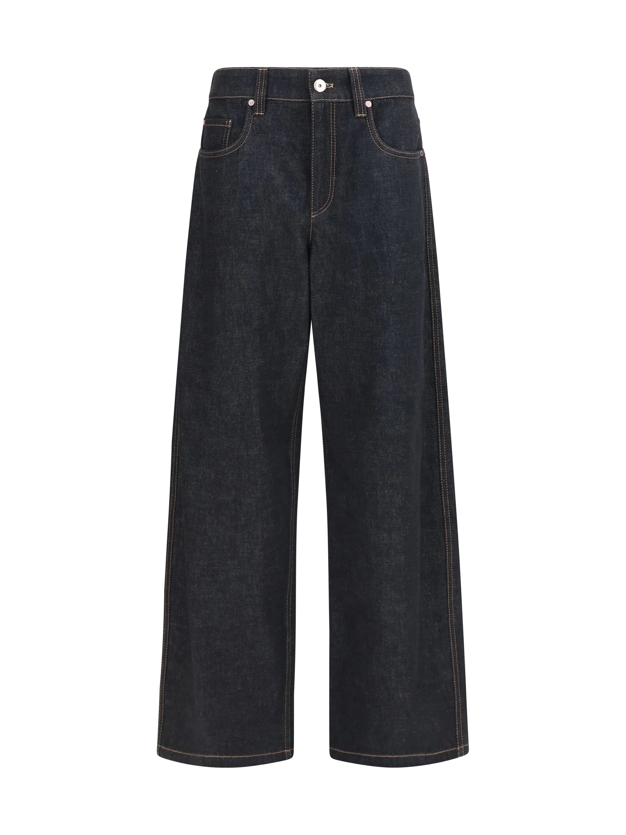 Specialty Jeans Straight-Leg Denim Black Professional