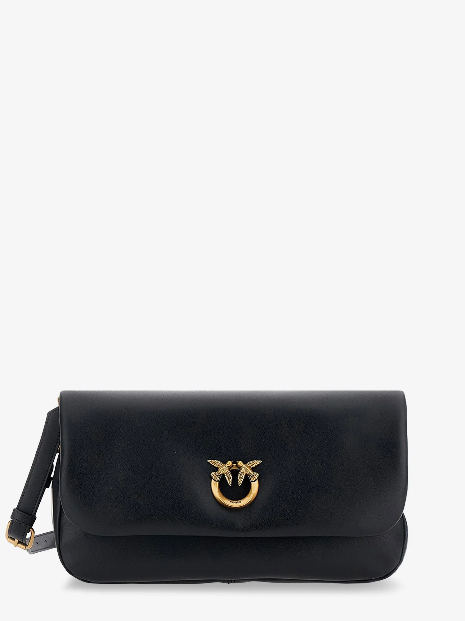 Classic Soft Horizontal Leather Crossbody Bag Trendy
