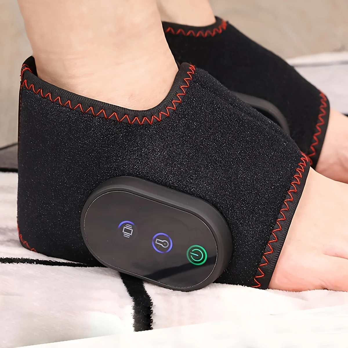 User-Friendly Heated Ankle Warmers with Massage Rechargeable For Men Women Fine