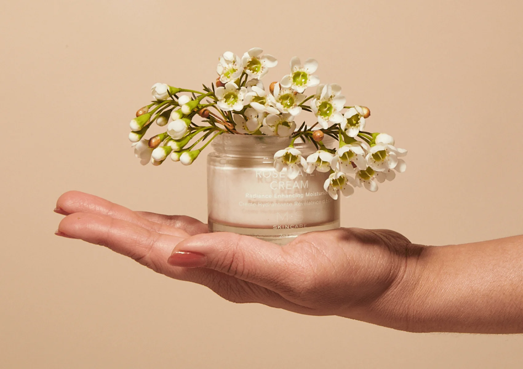 Carefully Designed Rosewater Cream Radiance Enhancing Moisturizer Prestigious