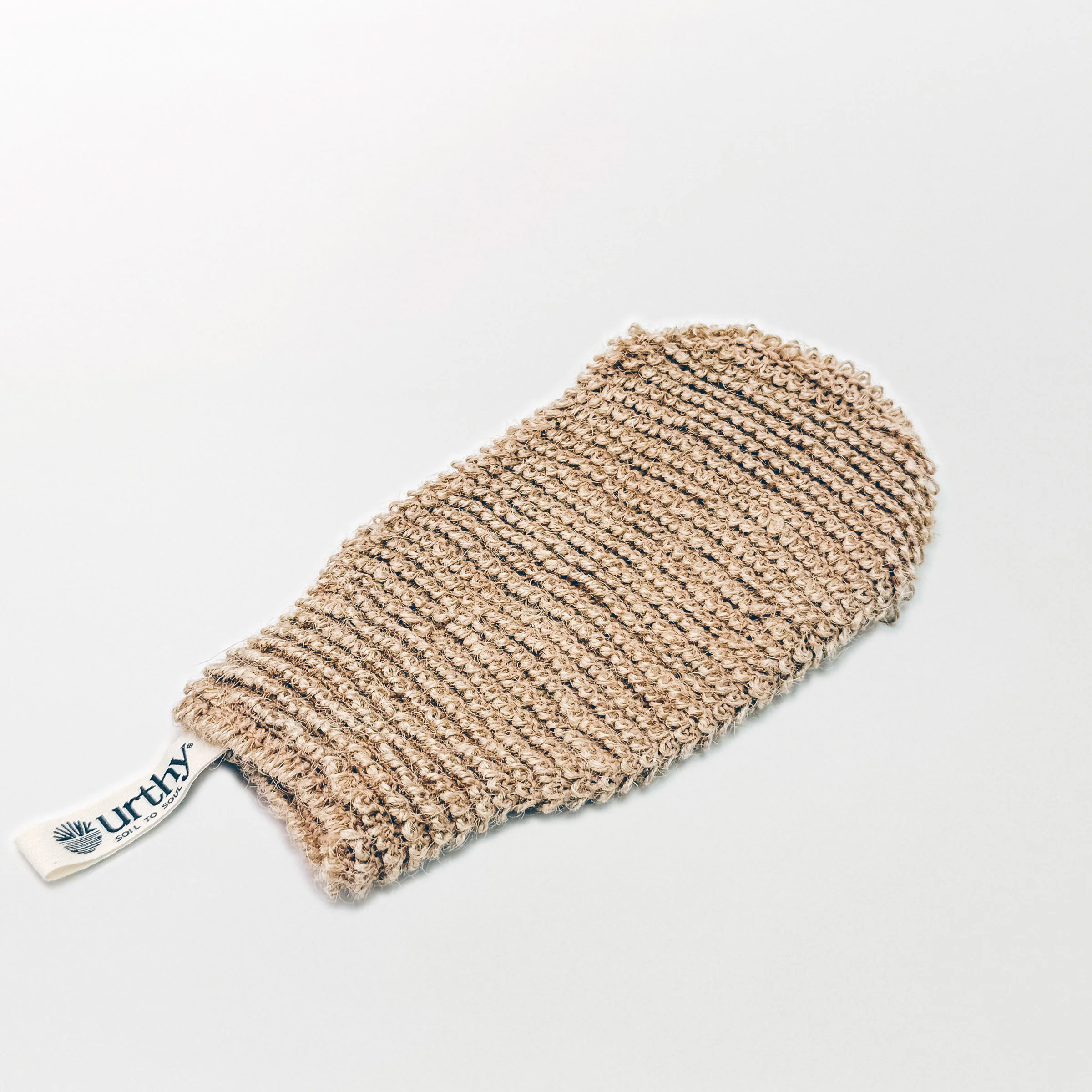 Selected Jute Exfoliating Mitt Contemporary