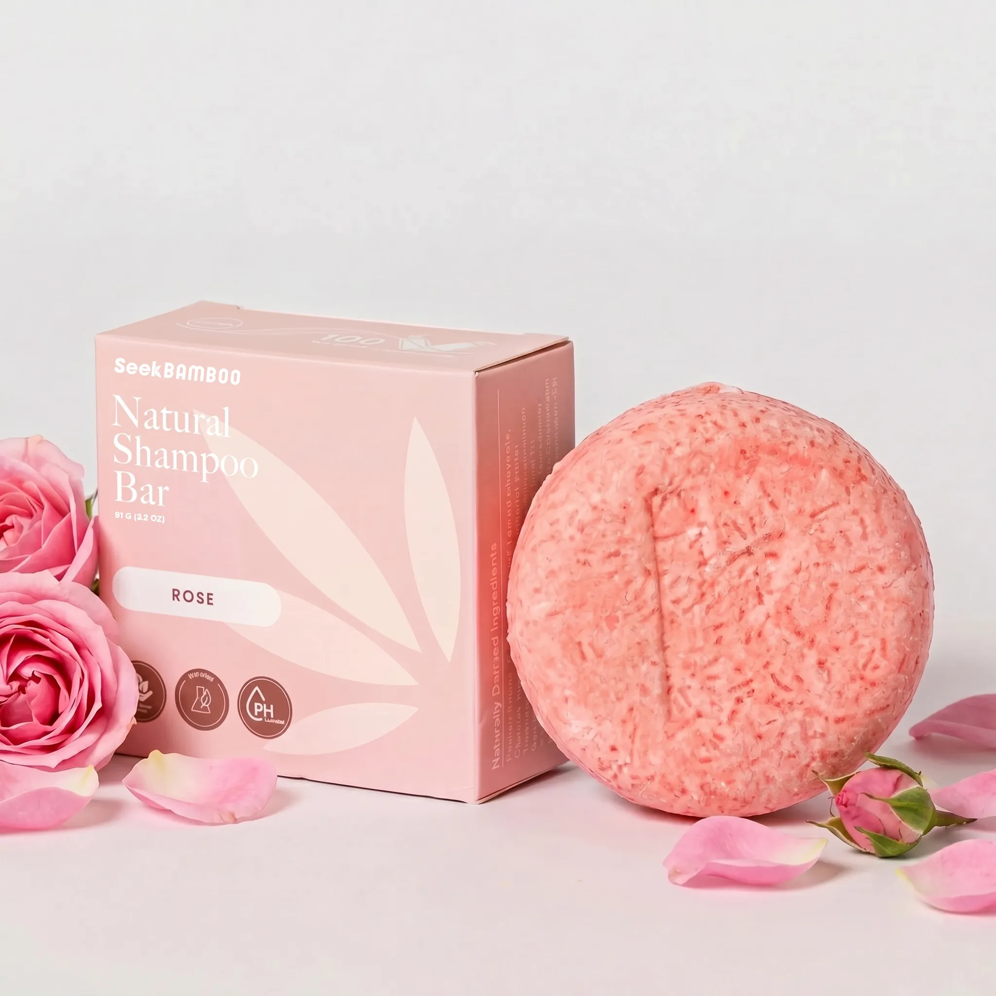 Specialty Rose Shampoo BarRose Shower Bundle High-Performance