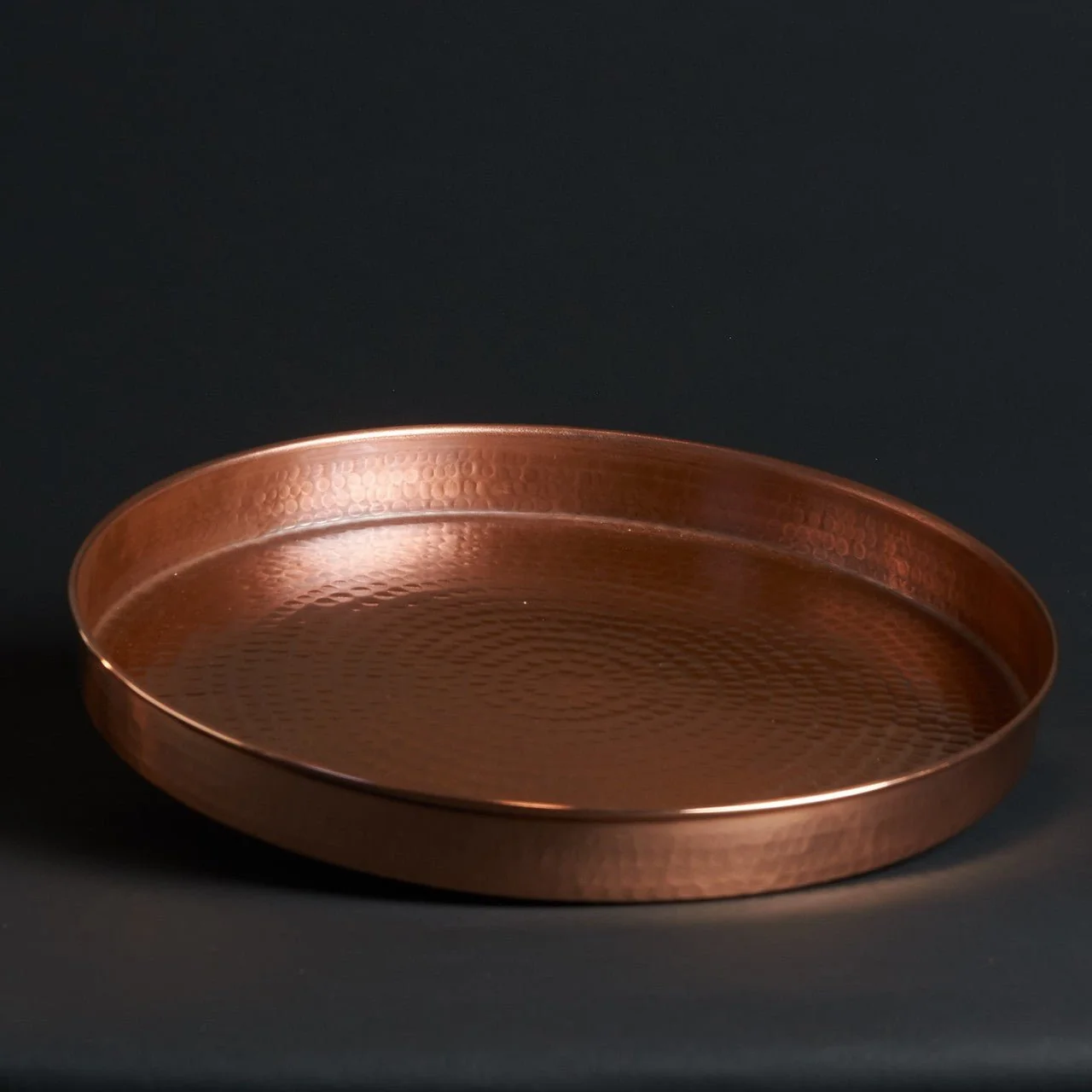 Soft The Oyster Copper Serving Tray Premium