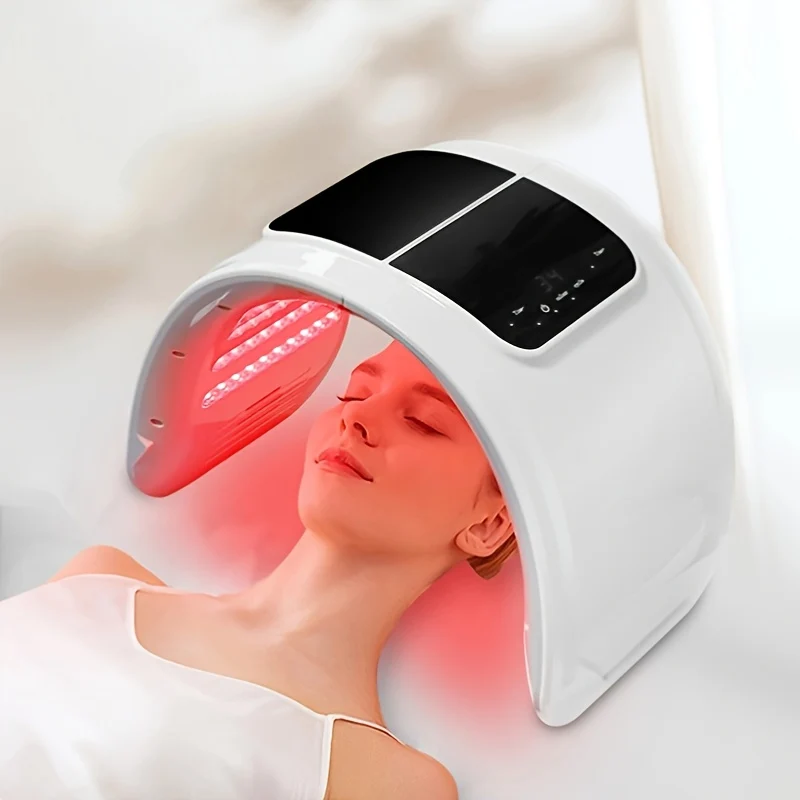 Breathable 7-in-1 LED Photon Mask for Face Neck Body Care Relaxed