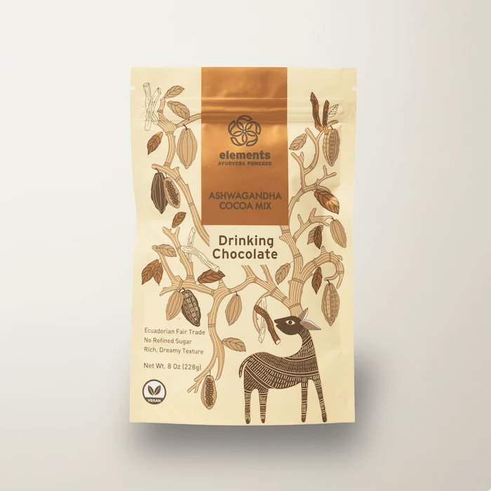 Green Ashwagandha Hot Chocolate Recyclable