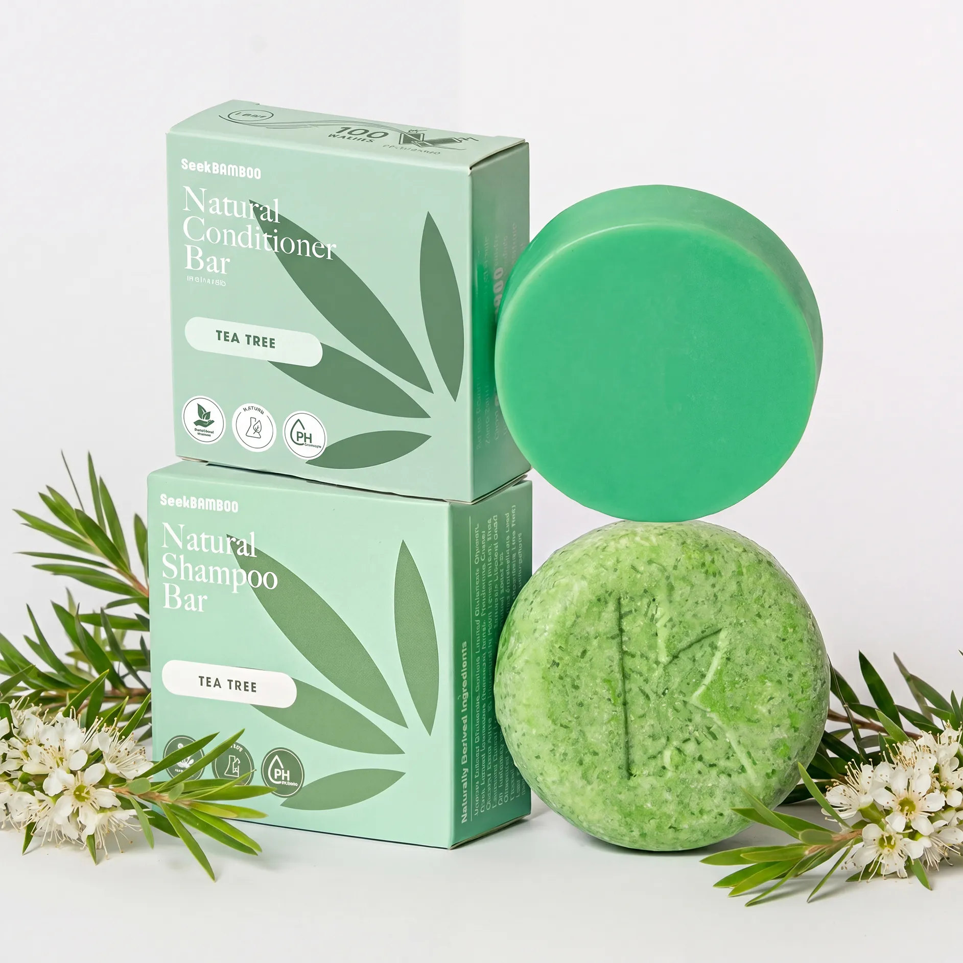 Professional Tea Tree Shampoo and ConditionerTea Tree Shower Bundle Advanced
