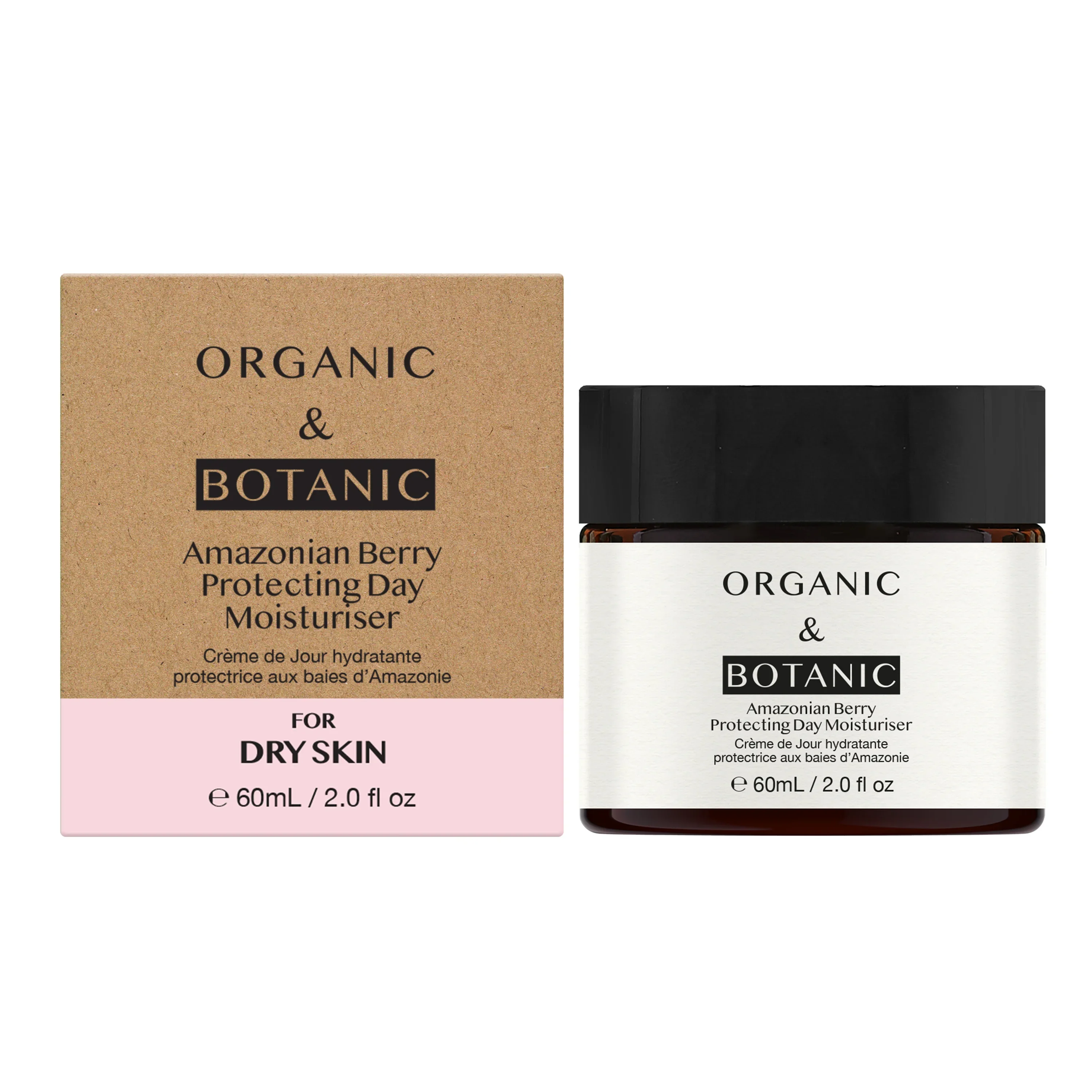Eco-Friendly Amazonian Berry Moisturizer Hydrate and Protect Skin with Vitamin C and Plant Extracts Versatile