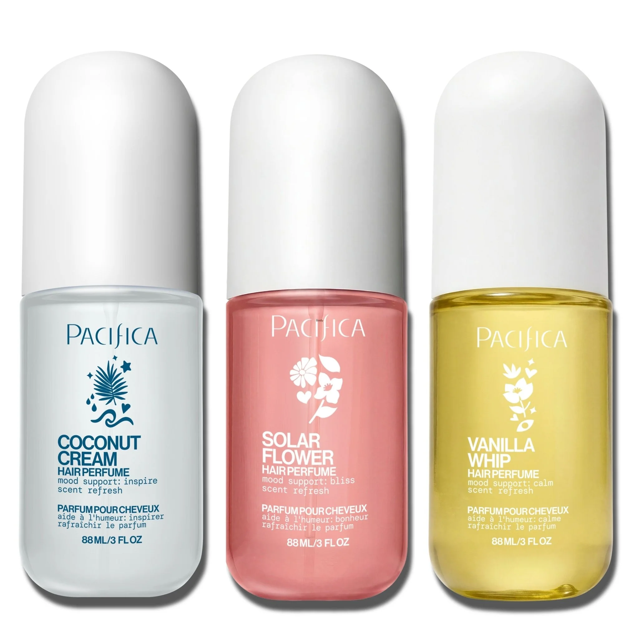 Soft Hair Perfume Wardrobe Vanilla Whip Solar Flower Coconut Vanilla Pure