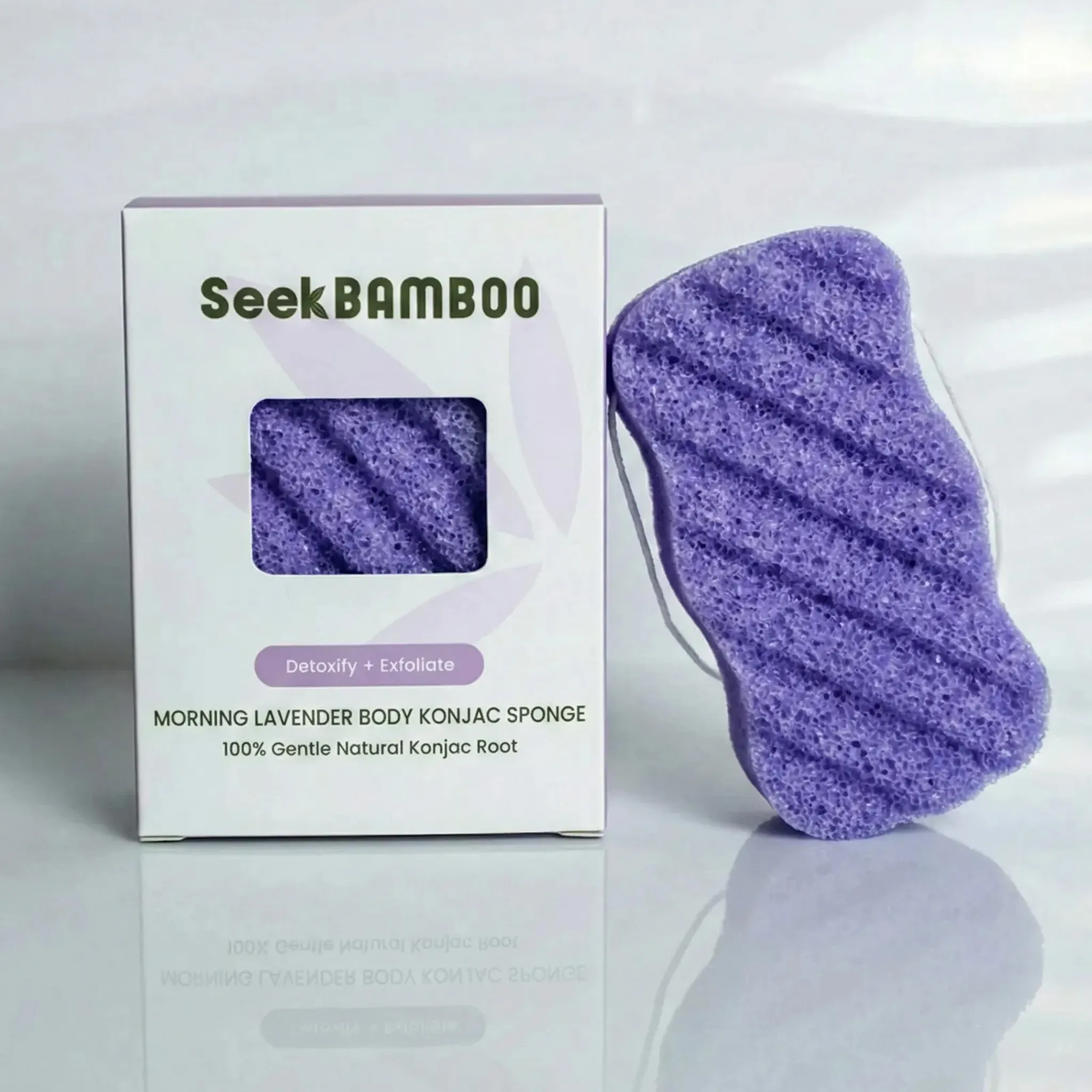 Original Lavender Konjac Body Sponge Smart
