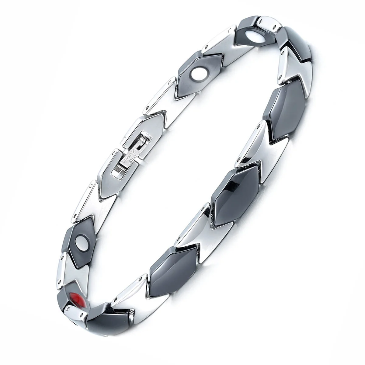 Contemporary Ceramic and Stainless Steel Energy 4-in-1. Black Silver Color. Model CEB006S Flexible