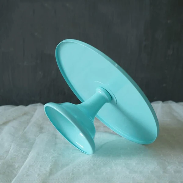 Solid Maxbell Fondant Cake Stand Wedding Tool Display Accessory for Party 12 inch Blue Certified