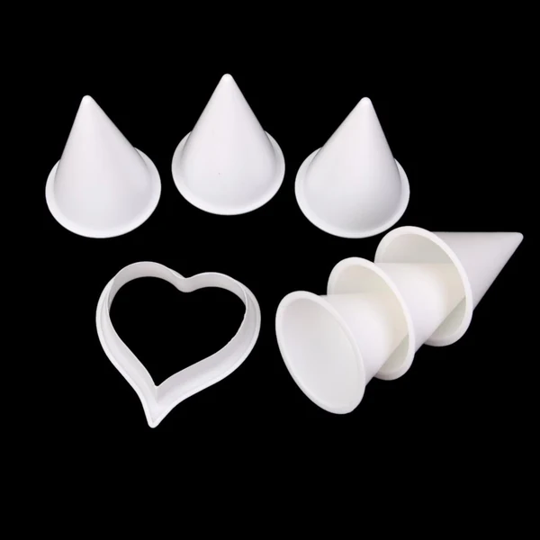 Elite Maxbell Set of 7 Calla Lily Flower Former Modelling Cutters for Sugercraft Cake Cookie DIY Eco-Friendly