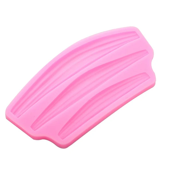 High-Grade Maxbell Silicone Fondant Cake Mould Wedding Cake Border Ribbons Pattern for DIY Cake Decoration Optimized