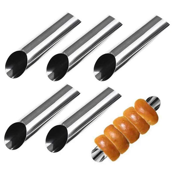 Clean Maxbell Cannoli Form Tubes Cream Roll Mold Danish Pastry Molds Baking Mould 10pcs Exceptional