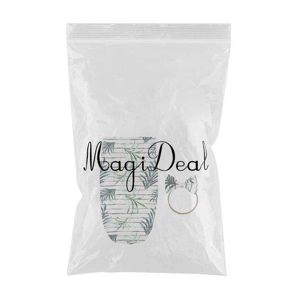 Elegant Maxbell Newborn Infant Baby Swaddle Wrap Sleeping Bag with Hairband Set Green Natural