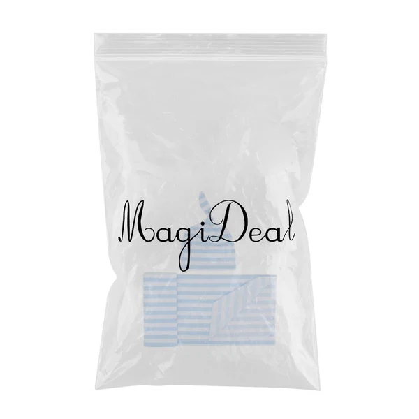 Minimalist Maxbell Newborn Infant Baby Striped Swaddle Wrap Sleeping Bag with Hat Set Blue Modern