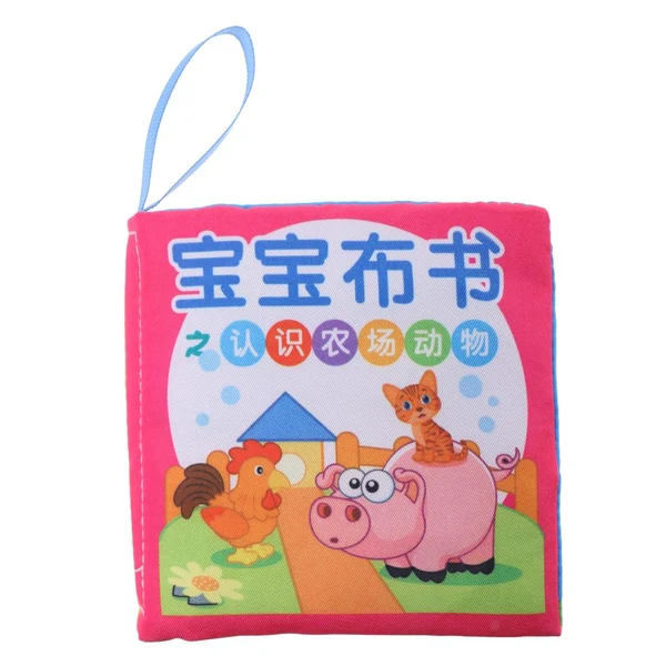 Next-Generation Maxbell Baby Intelligence Development Cloth Cognize Book with Sound Farm Animals High-Grade