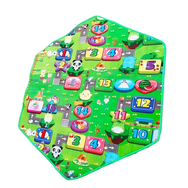 Genuine Maxbell Baby Play Mat Crawling Mat Double Side Baby Hexagonal Carpet Tent Accessory Elite