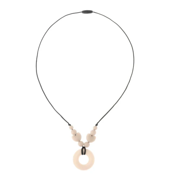 User-Friendly Maxbell Neonatal Toys with Baby Molars Necklace Great Gift for Baby beige Effective
