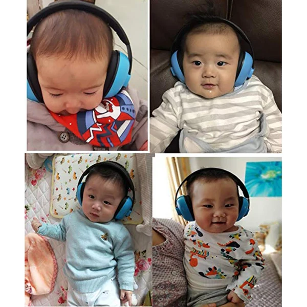 First-Class Maxbell Baby Kids Ear Defenders Noise Reduction Protector Muff Earmuffs blue Fine