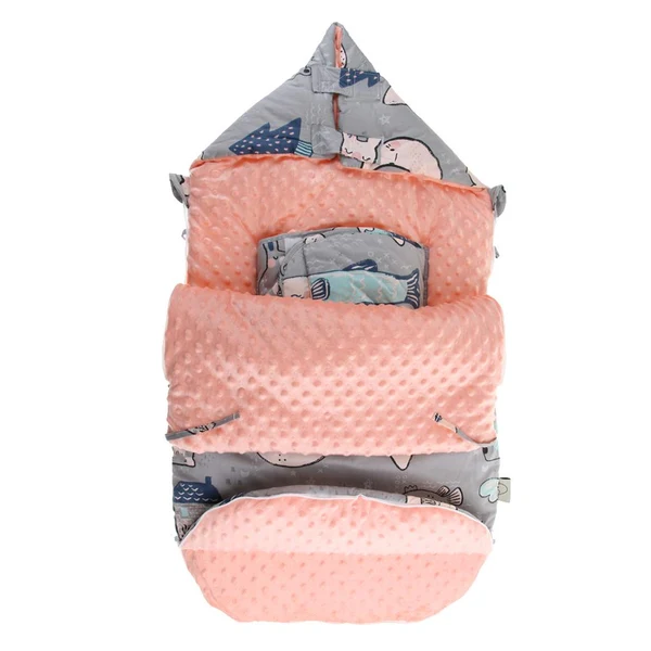Long-Lasting Maxbell Baby Infant Newborn Cartoon Sleeping Bag Warm Swaddle Blanket Elf Selected