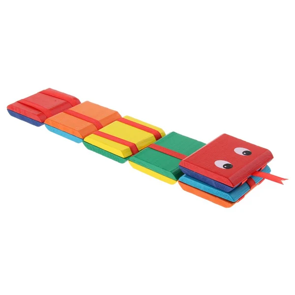 Reusable Maxbell Fun Eyes Creative Snakes Flip Board Book Toy Attractive Kids Colorful Baby Intelligence Early Education Toy Luxury