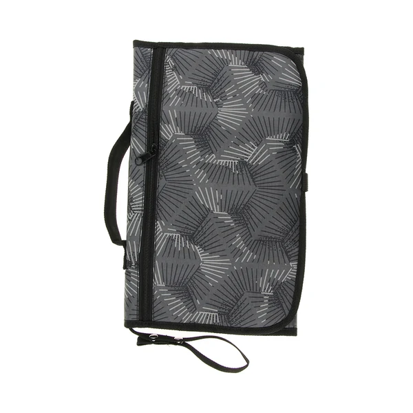 Proven Maxbell Baby Changing Mat Portable Clutch Diaper Change Pad Station Grey Leaves Recyclable
