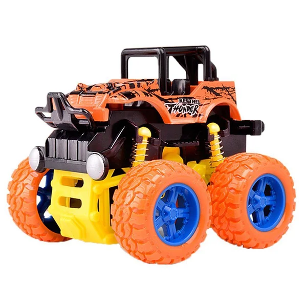Traditional Maxbell Friction Powered Monster Truck Inertia Car Big Tire Wheel Truck Toy Birthday Gift For Kids Children Unique