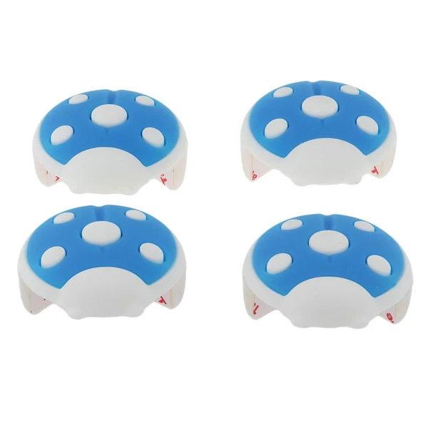 High-Quality Maxbell 4Pcs Cartoon Corner Protector Edge Corners Guard for Baby SafetyBlue Artisan