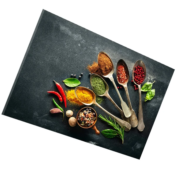 Responsible Maxbell Spices and Spoon Canvas Painting Kitchen Cooking Picture Wall Decor M Stylish