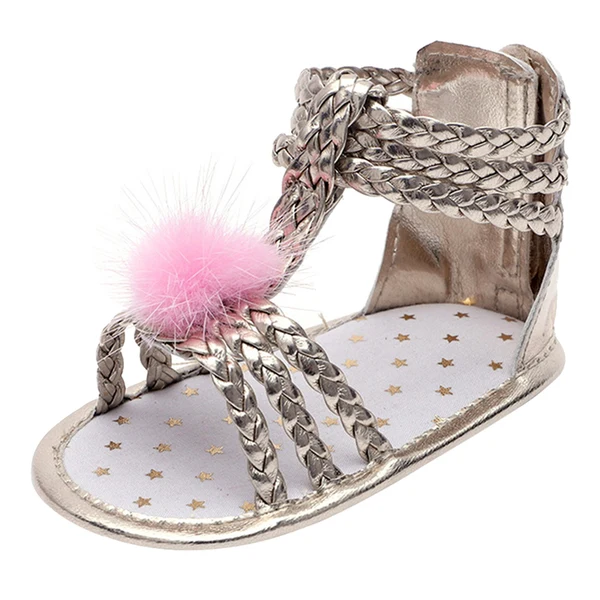 Classic Maxbell Baby Girls Soft Sole Anti-Slip Summer Prewalker Toddler Sandals 0-6 Months Gold Sophisticated