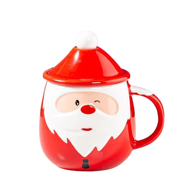 Functional Maxbell Novelty 500ml Coffee Mug Ceramic Santa Claus Milk Cup Teacup New Years Gifts B Recyclable