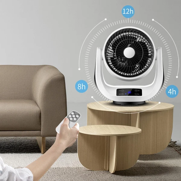 Superior Maxbell Mini Desktop Fan Air Convection Circulating CoolerMechanical Style Genuine