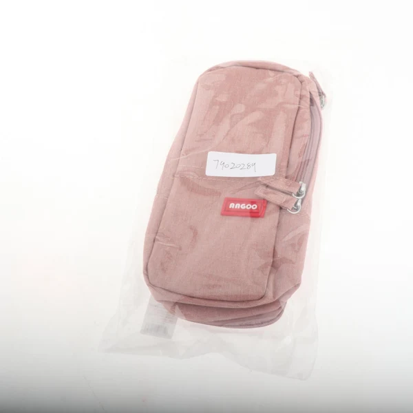 Casual Maxbell Pencil Case Stationery Bag Dual Zipper Large Capcity for School Students Pink Specialty