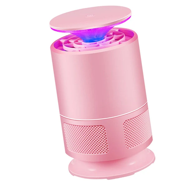 Durable Maxbell Electric Mosquito Killer Lamp Flies Insect Trapper for Home Indoor Pink Soft
