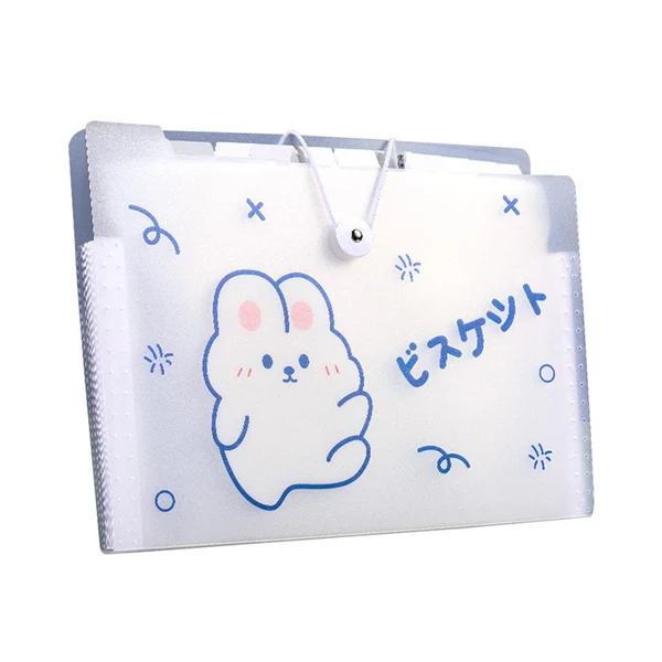 Original Maxbell A4 File Organizer File Folder Paper Holder Document Manager School Supplies 8 Tier Butter Rabbit Contemporary