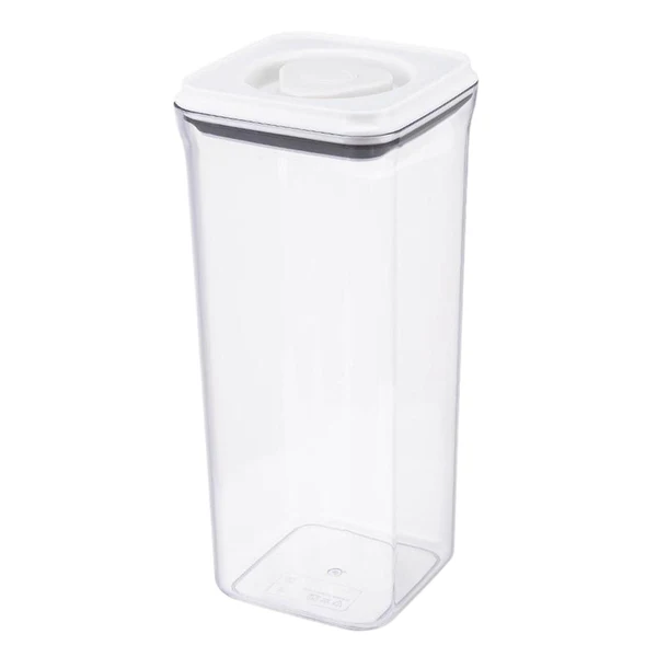 Durable Maxbell Food Storage Dispenser Container Ce Storage Sealed Jar Square 2400ML Outstanding