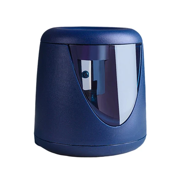 Fast Maxbell Automatic Electric Pencil Sharpener School Home OfficeBattery Blue Original