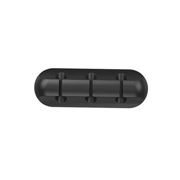 Fine Maxbell Cord Holder Tidy Management Wire Holders Winder Flexible for Earphone Home 3 Solt Black Proven